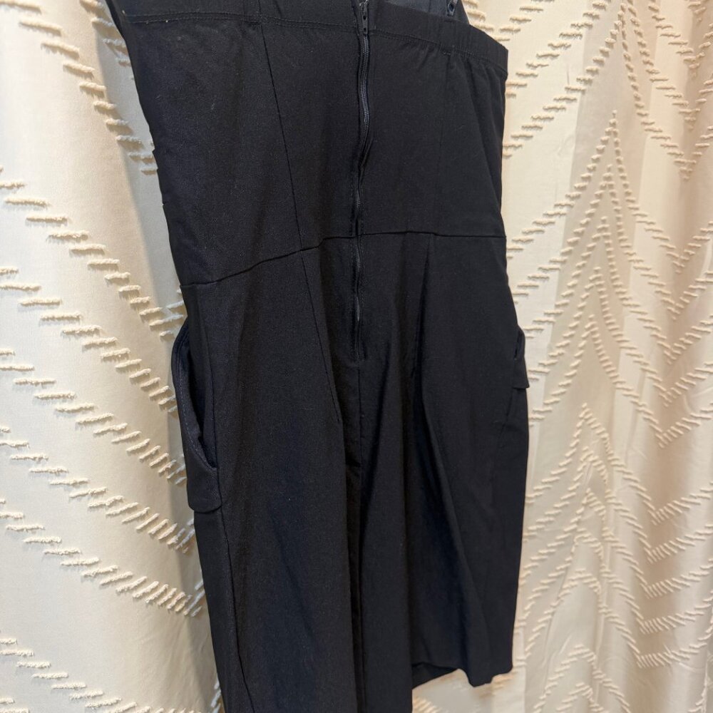 Ruby Fox Black Cocktail Dress Size 13 Y2K Strapless Made USA - Picture 8 of 10